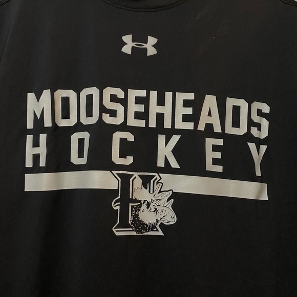 Under Armour Halifax Moosehead hockey athletic short sleeve shirt, size large - Picture 2 of 8